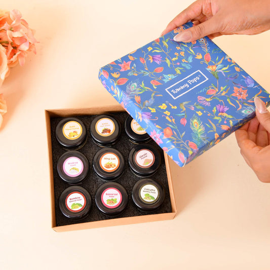 Mini Happiness kit - Small joyful pack of 9 handmade mouth fresheners & digestives!