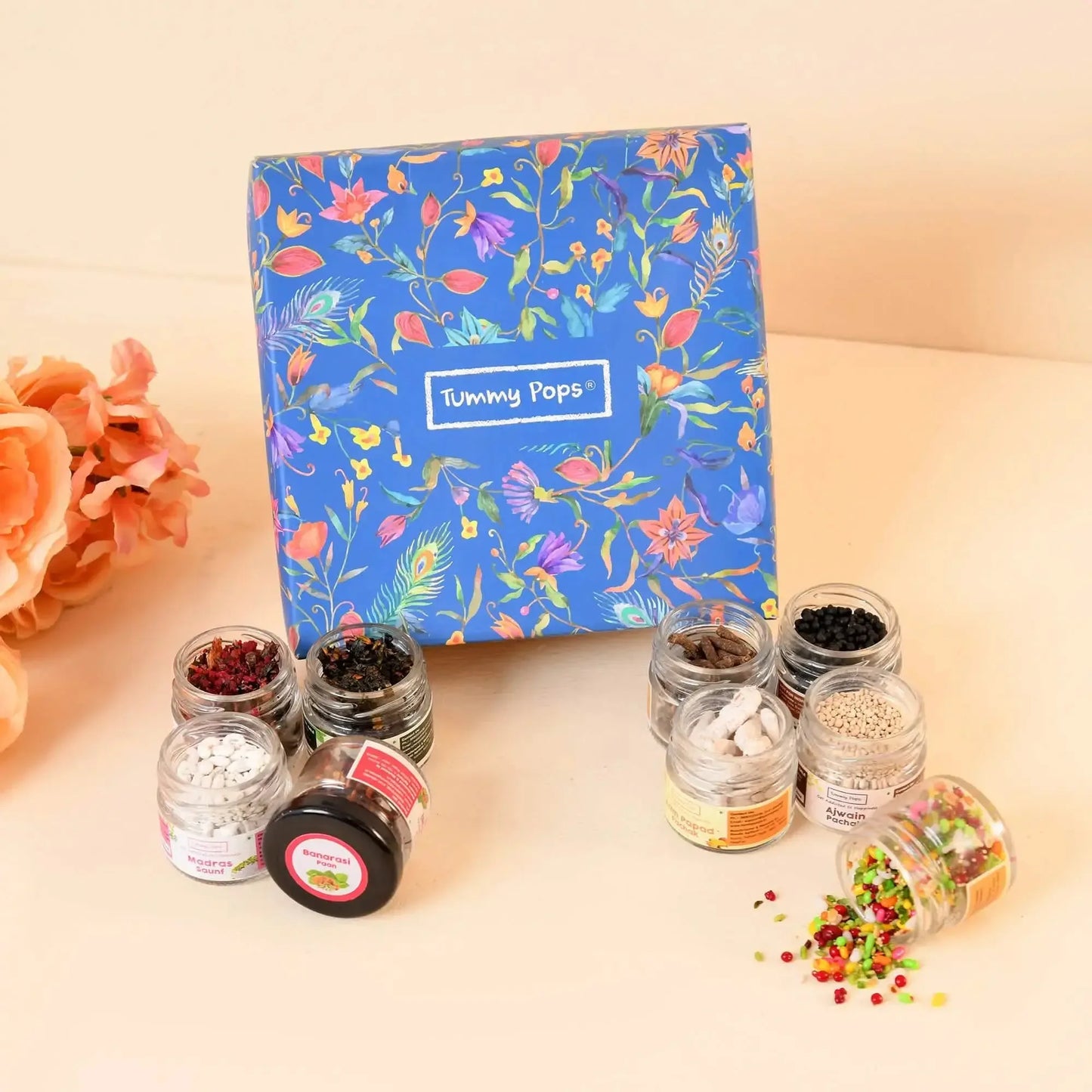 Mini Happiness kit - Small joyful pack of 9 handmade mouth fresheners & digestives!