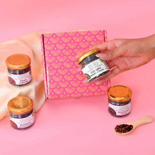 Paan Paradise Hamper - 4 flavours of authentic Paan mouth freshener!