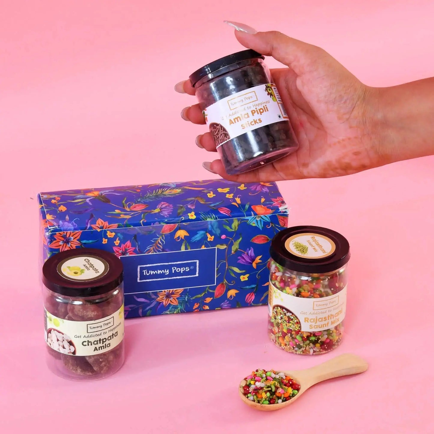 Tangy treats box - Fennel mix & Digestives in a Trio!