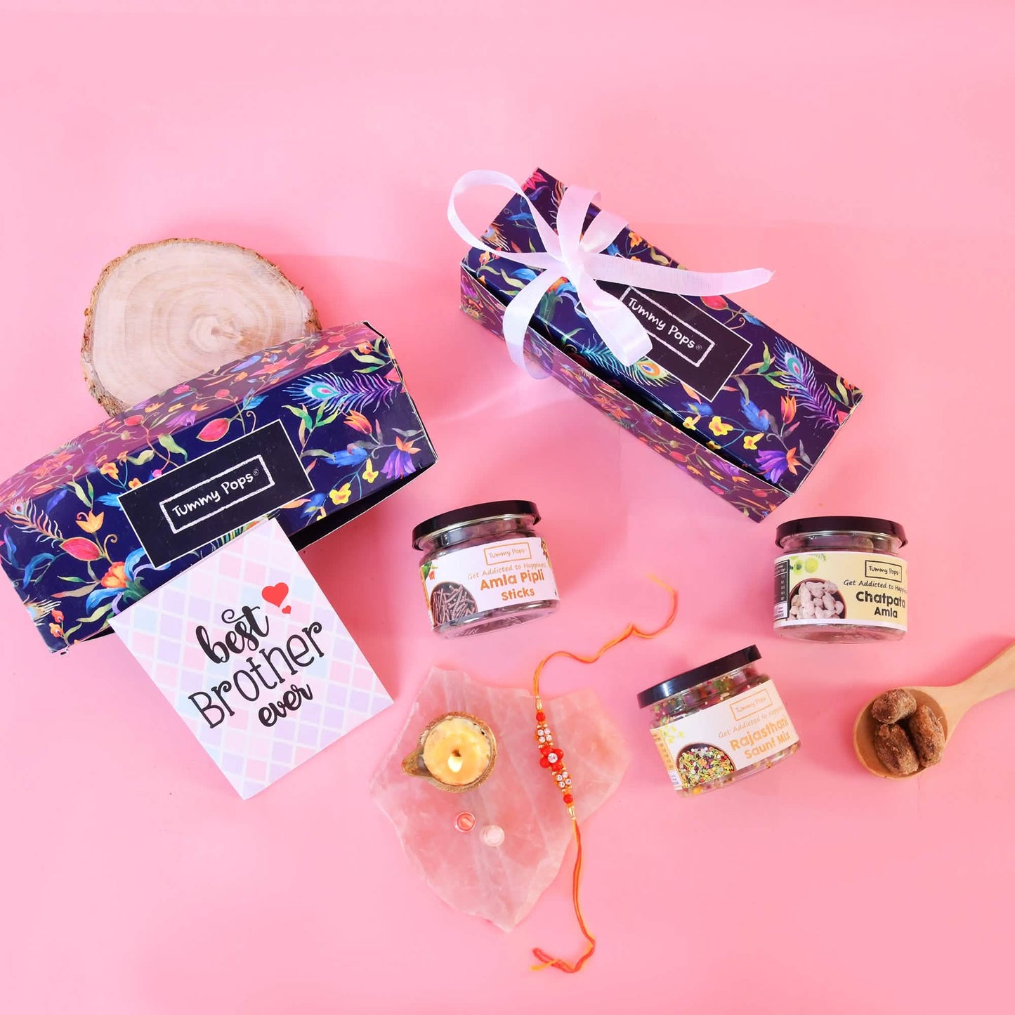Mini spice rakhi box