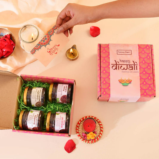Paan Paradise Diwali Hamper - 4 flavours of authentic Paan mouth freshener!