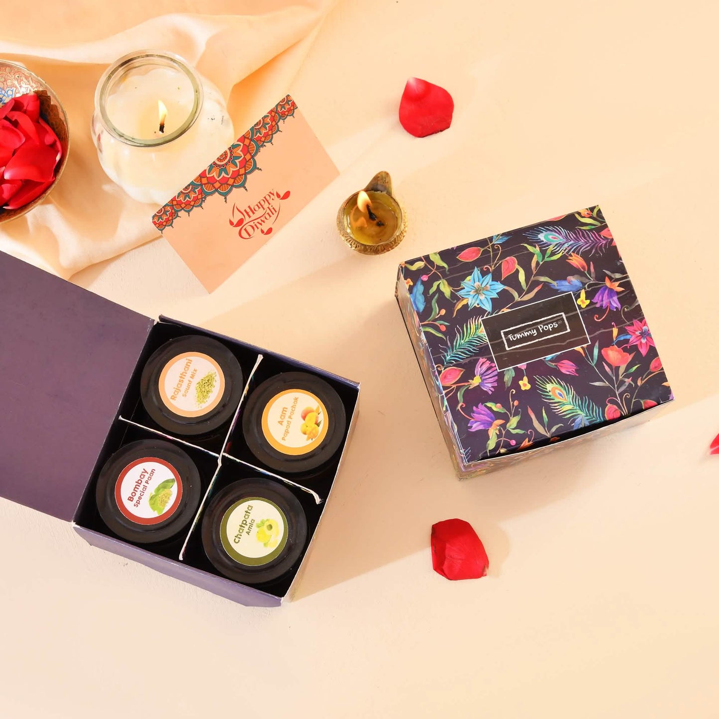 Carnival Diwali gift box - 4 jars of Mouth Fresheners!