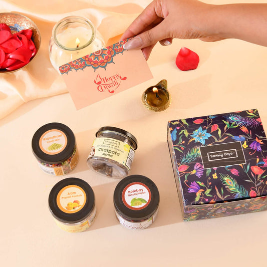 Carnival Diwali gift box - 4 jars of Mouth Fresheners!
