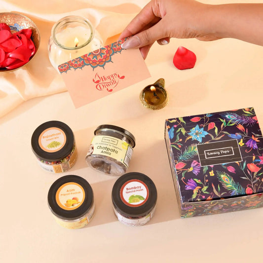 Carnival Diwali gift box - 4 jars of Mouth Fresheners!
