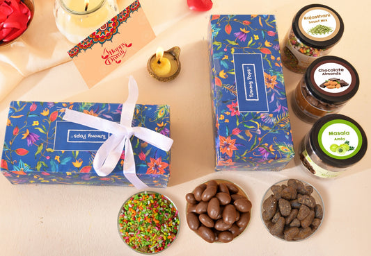 Celebration Pack - 3 jars of Dry Fruits, Mouth Fresheners, Digestives!