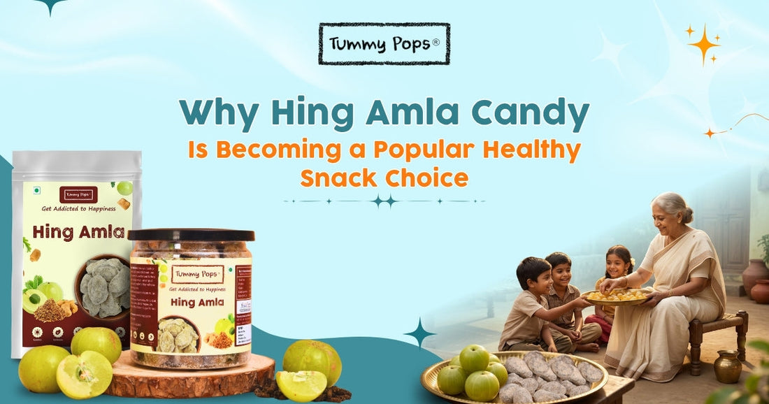 Hing amla candy healthy snack with traditional Indian ingredients