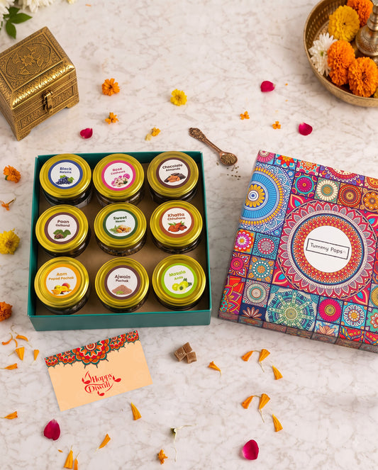 Heritage Crunch & Digest Box - Pack of 9 handmade Digestives & Mouth Fresheners!
