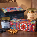 Nut Collection Box - Assorted pack of 3 Dry Fruits Jars