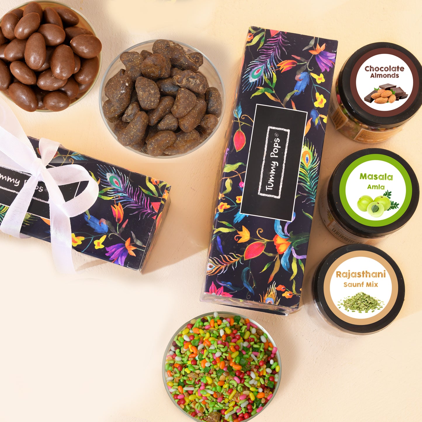 Tasty Treats Pack - 3 jars of Dry Fruits, Mouth Fresheners, Digestives!