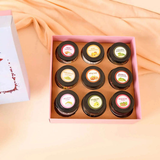 Fiesta Hamper Box - Pack of 9 handmade Digestives & Mouth Fresheners!