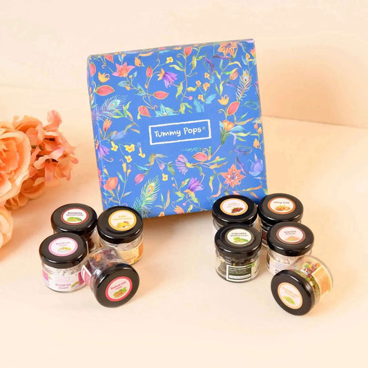 Mini Happiness kit - Small joyful pack of 9 handmade mouth fresheners & digestives!