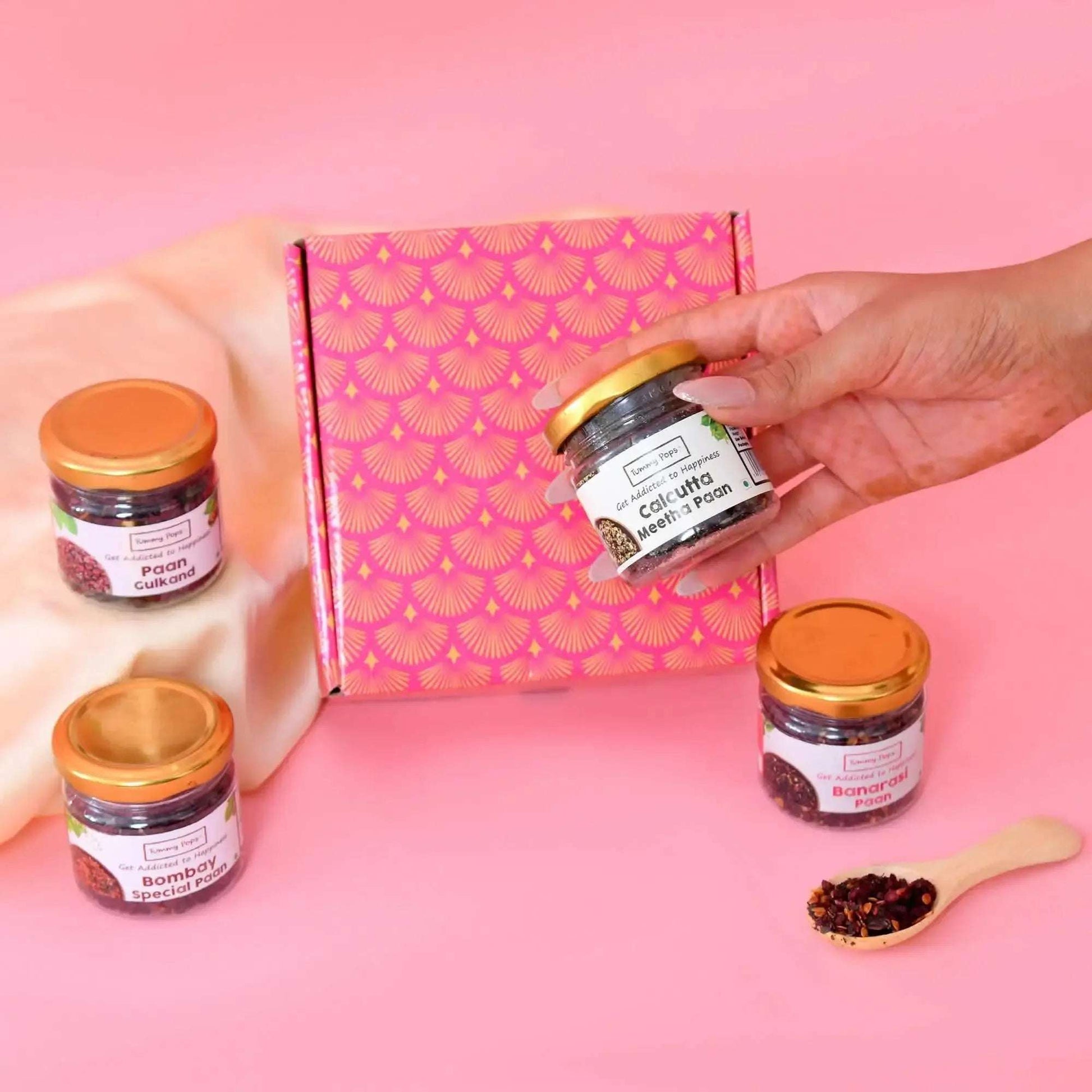 Paan Paradise Hamper - 4 flavours of authentic Paan mouth freshener!