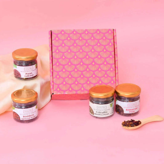 Paan Paradise Hamper - 4 flavours of authentic Paan mouth freshener!
