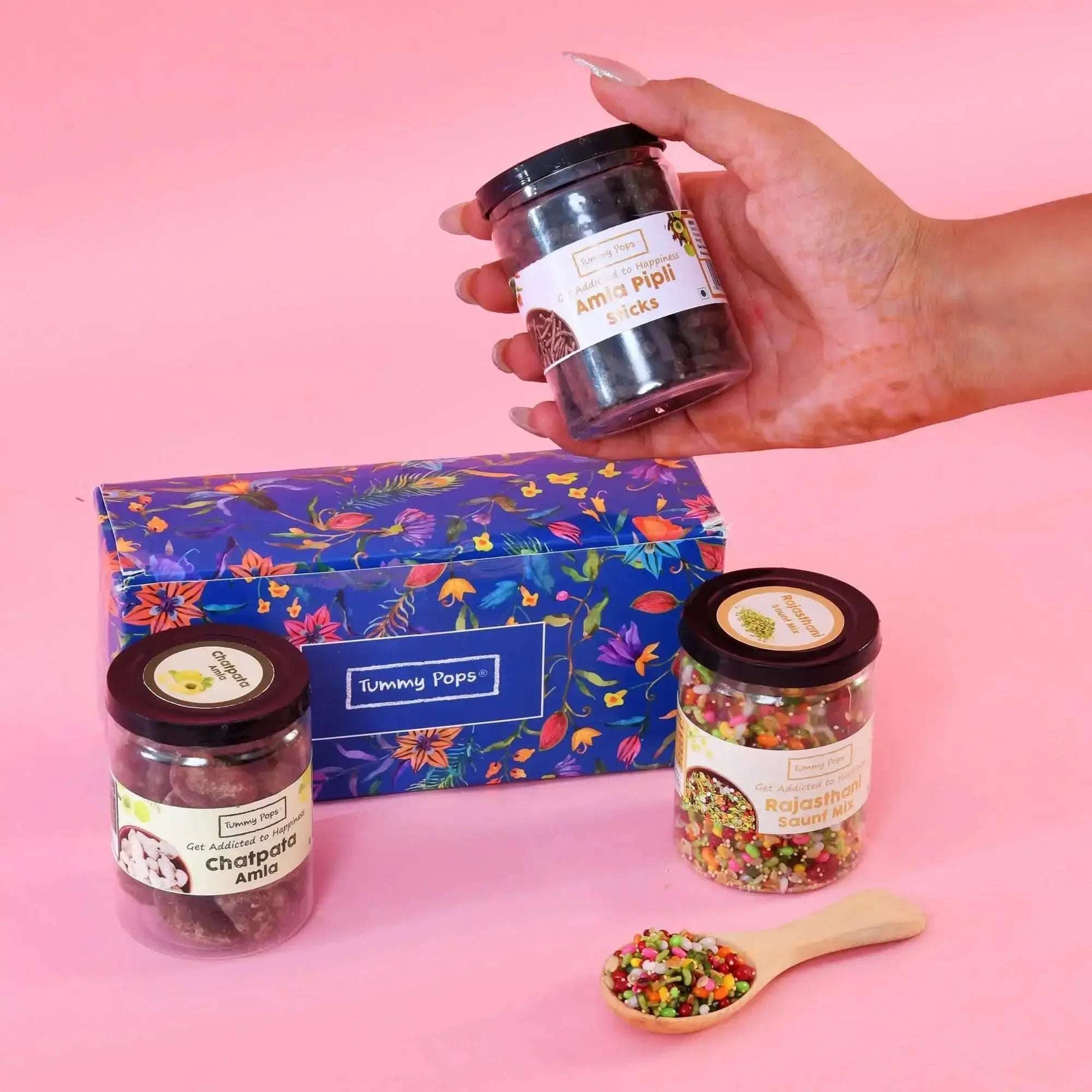 Tangy treats box - Fennel mix & Digestives in a Trio!
