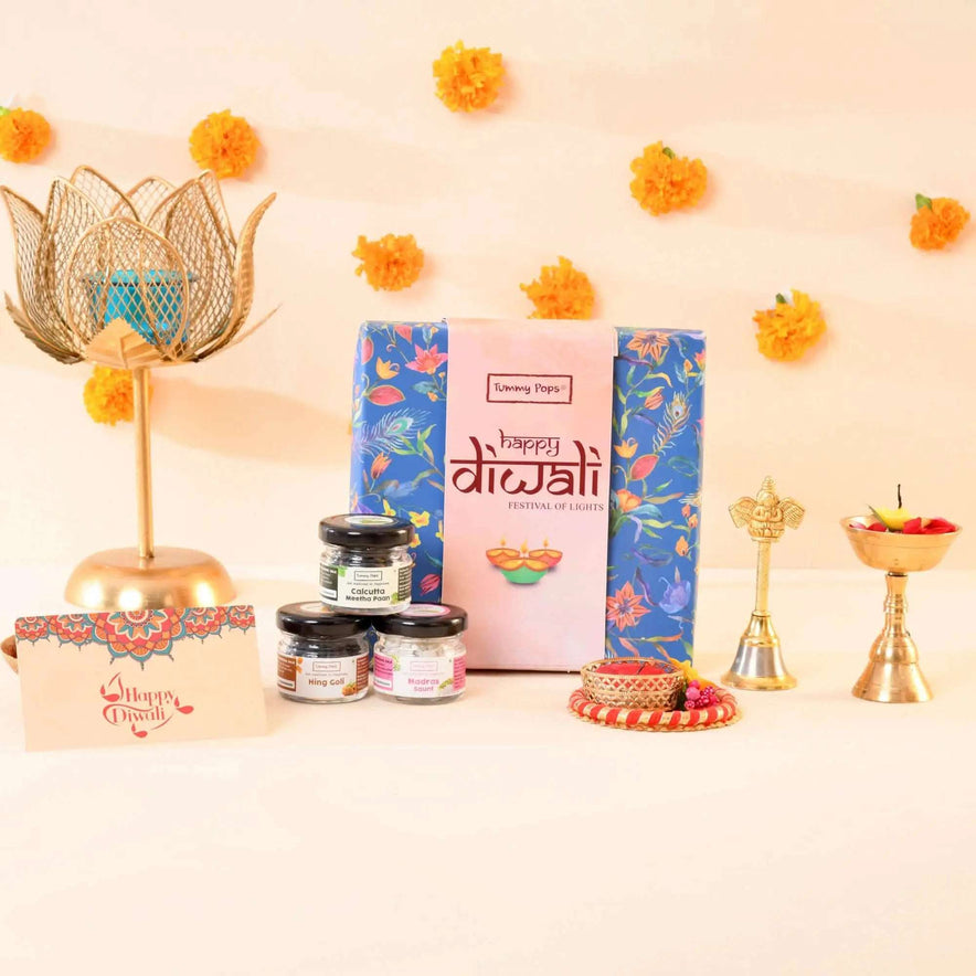 Mini Happiness Diwali kit - Small joyful pack of 9 handmade mouth fresheners & digestives!