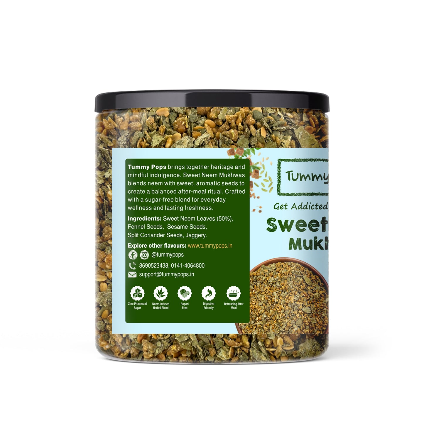 Sugar-Free Sweet Neem Mukhwas