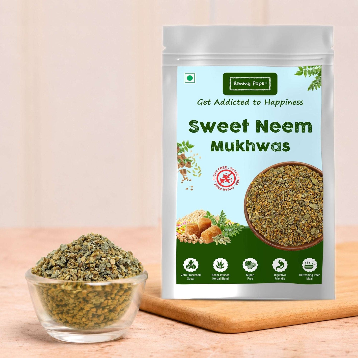 Sugar-Free Sweet Neem Mukhwas