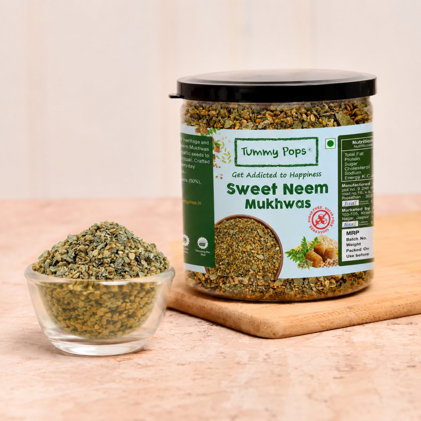 Sugar-Free Sweet Neem Mukhwas