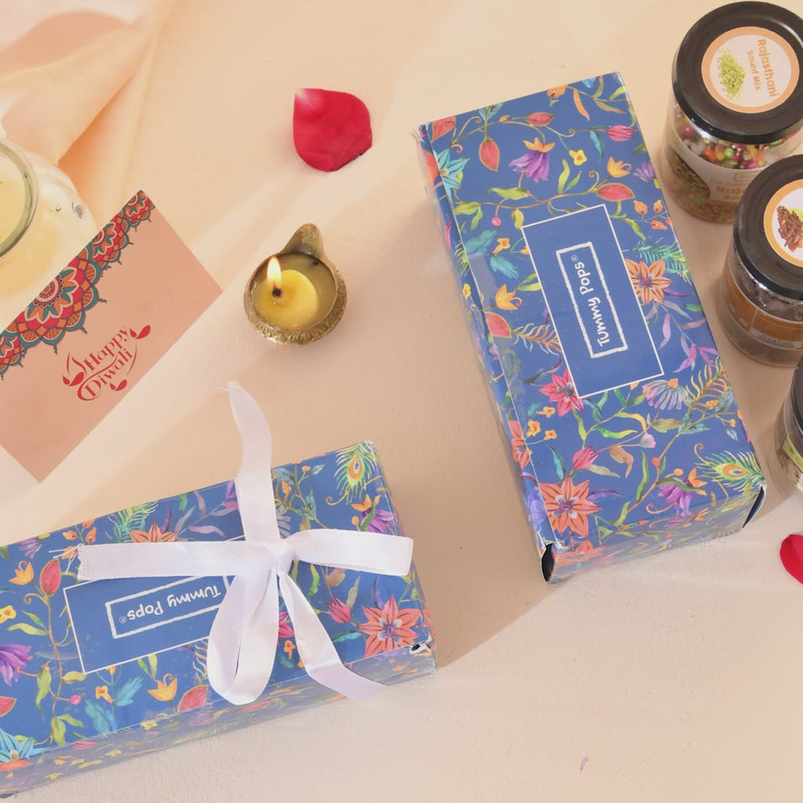 Tangy treats Diwali box - Fennel mix & Digestives in a Trio!