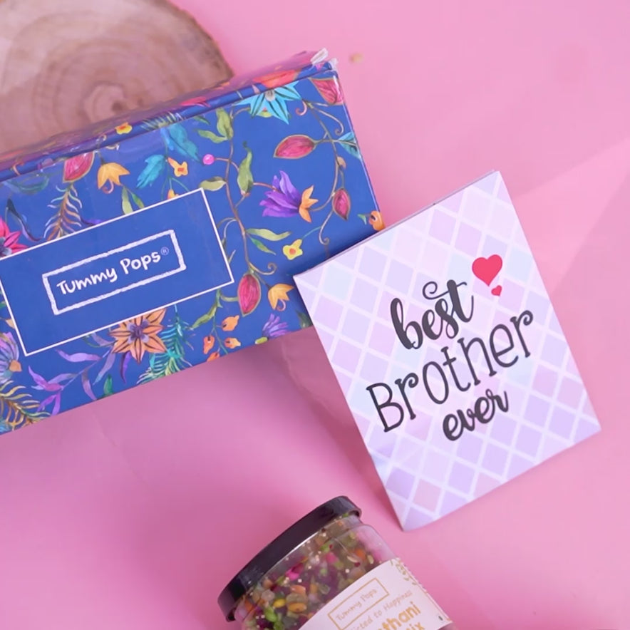 Tangy treats Rakhi box